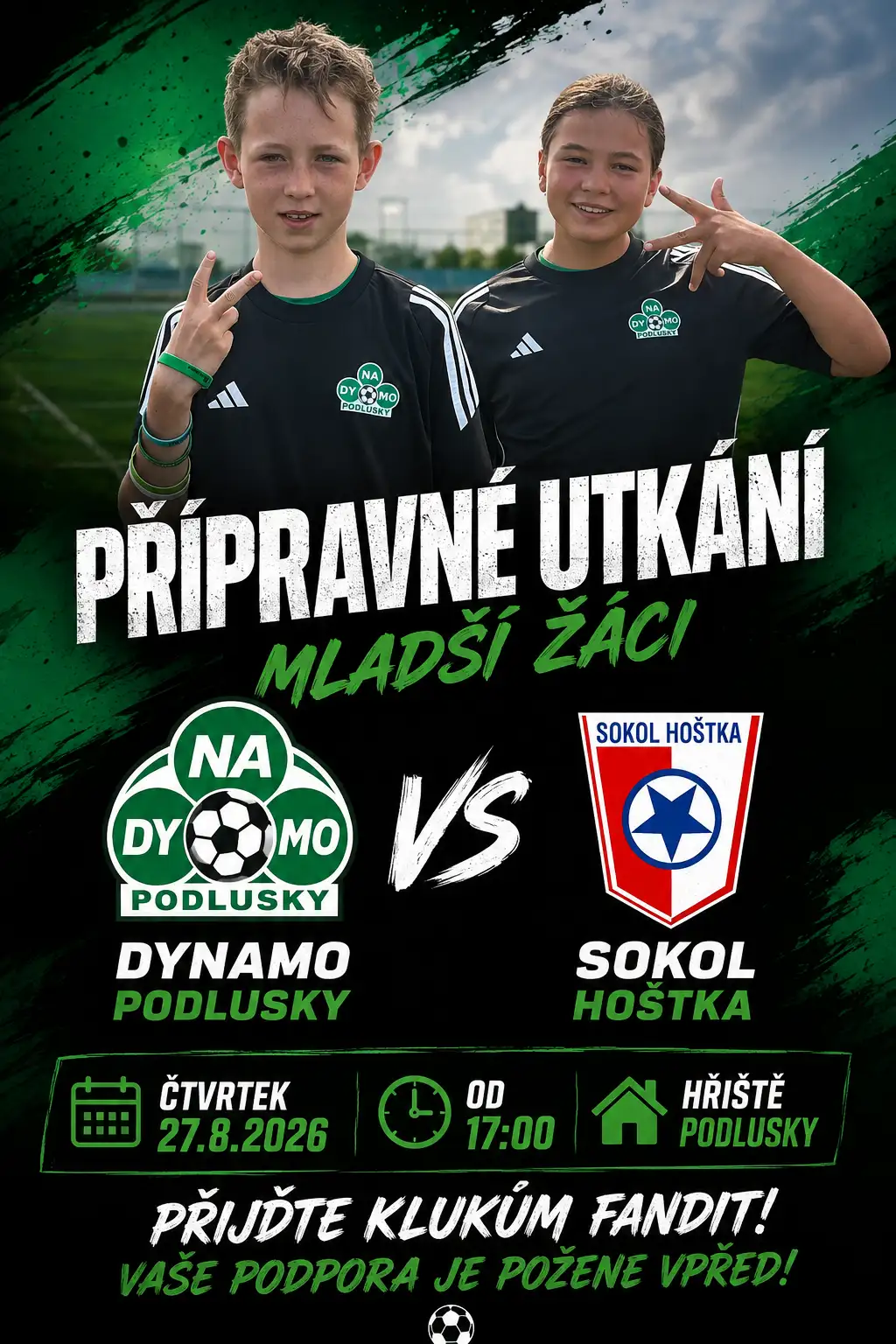 Mladší žáci vs. Sokol Hoštka