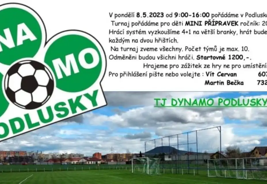 Fotbalový Turnaj 8.5. 2023