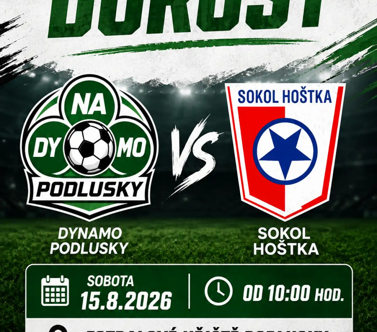 Přípravné utkání dorostu