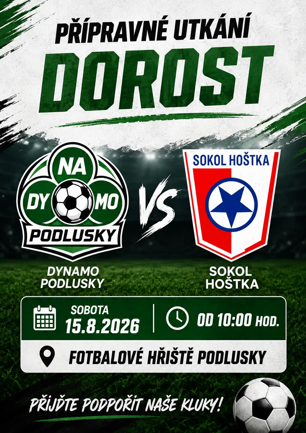 Přípravné utkání dorostu